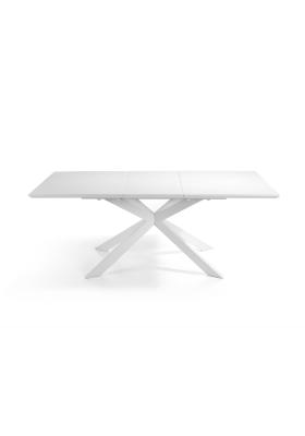 copy of Mesa rectangular com acabamento em madeira de nogueira