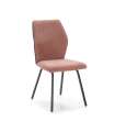 Pack de 4 sillas modelo Pol varios acabado coral, 91cm(alto) 57cm(ancho) 47cm(largo)
