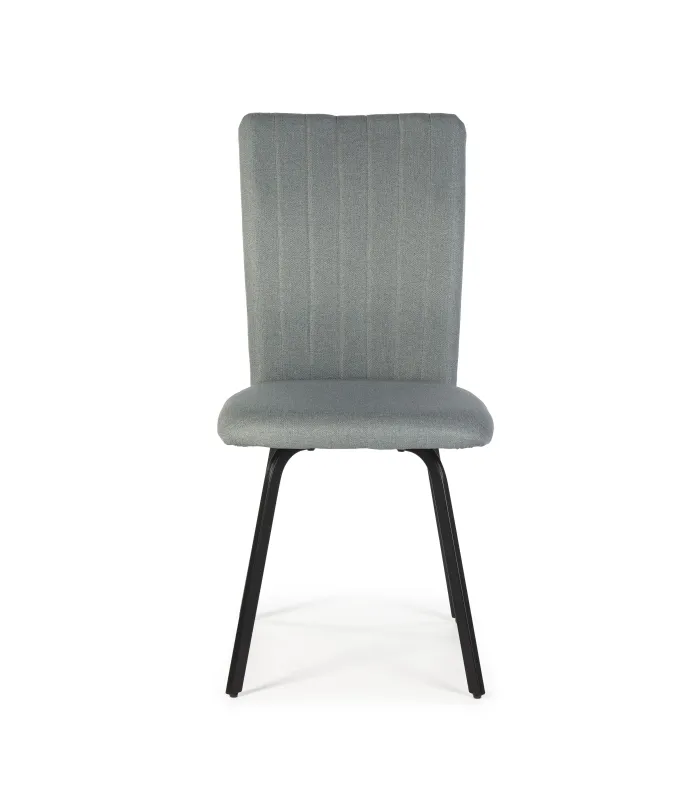 Pack de 4 sillas Betty en azul turquesa, diseño elegante