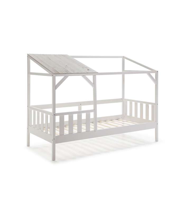 Cama de cama de dormir em branco, 210cm(comprimento)