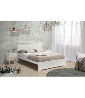 copy of 90 cm bunk bed Kiara light gray/white wax Length: 200