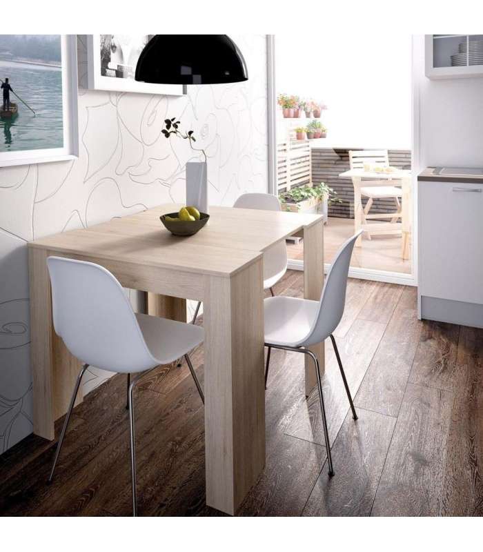 copy of Extensible multifunctional Kiona dining table with 5