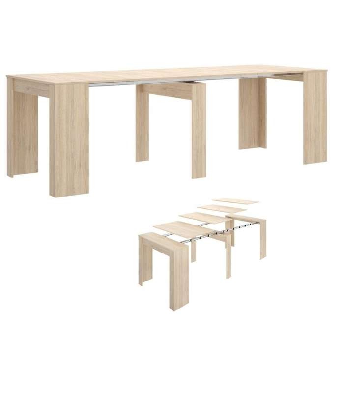 copy of Extensible multifunctional Kiona dining table with 5