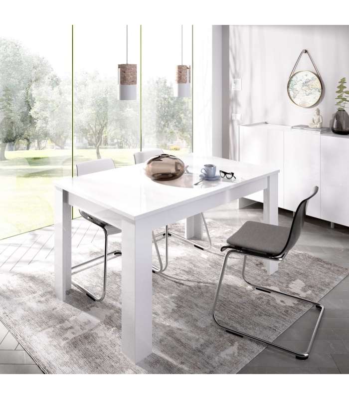 Dine extendable lounge table in various colours