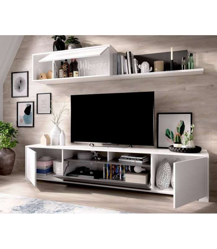 Furniture set TV lounge with doors and Ken shelf