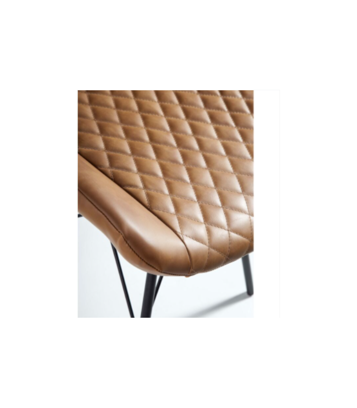 PDCOR Sillas de salon Pack de 4 sillas modelo Michigan acabado