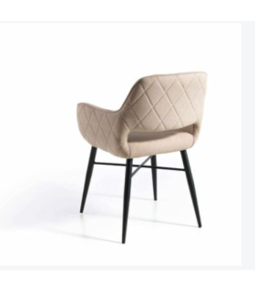 PDCOR Sillas de salon Pack de 2 sillas modelo Orlando acabado