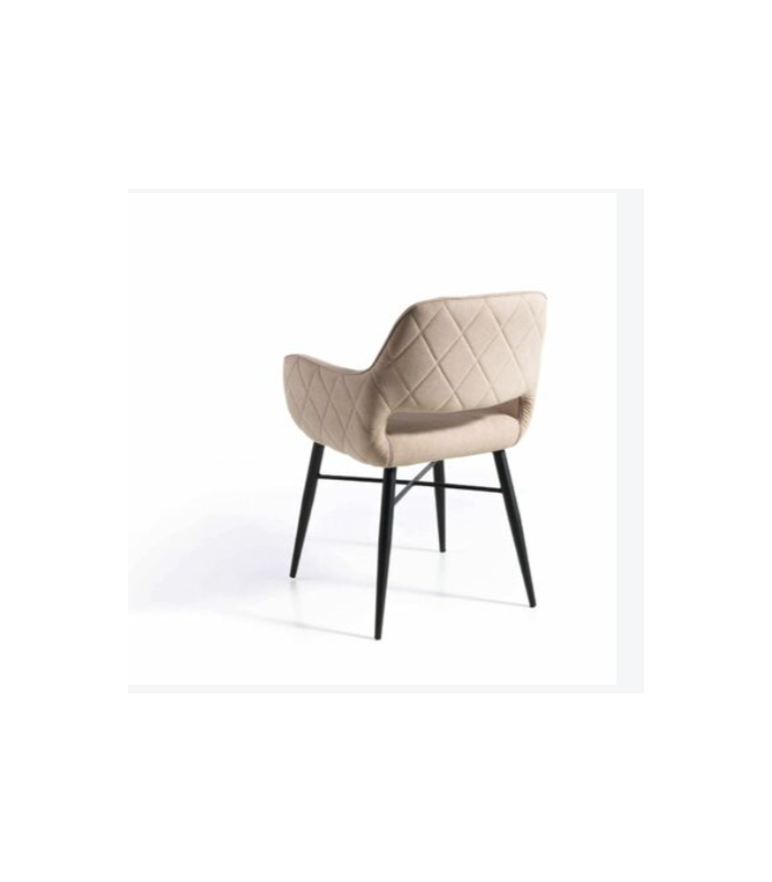 PDCOR Sillas de salon Pack de 2 sillas modelo Orlando acabado