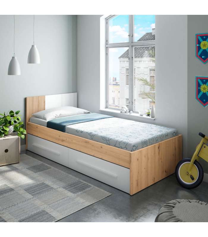 copy of 90 cm Dina bed for youthful bedroom.