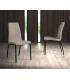 copy of Silla de comidor en tela beige GANTE 55 x 55 x 86/49 cm