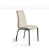 copy of Silla de comidor en tela beige GANTE 55 x 55 x 86/49 cm