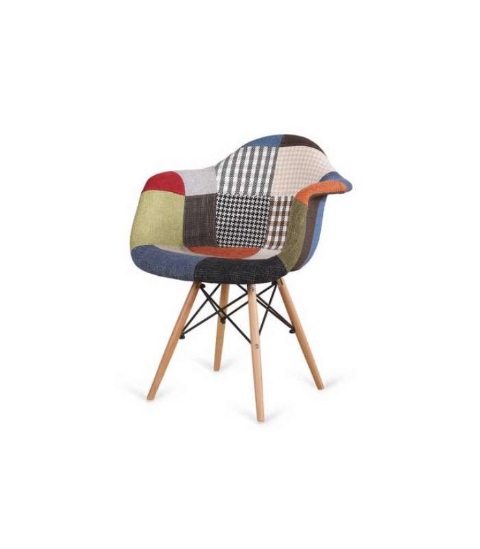 Pack de 2 poltronas modernas e com design modelo Oskar Patch. 66 cm(largura) 79 cm(altura) 61 cm(profundidade)