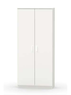 Armario multiuso Carles blanco 180x80x35 cm