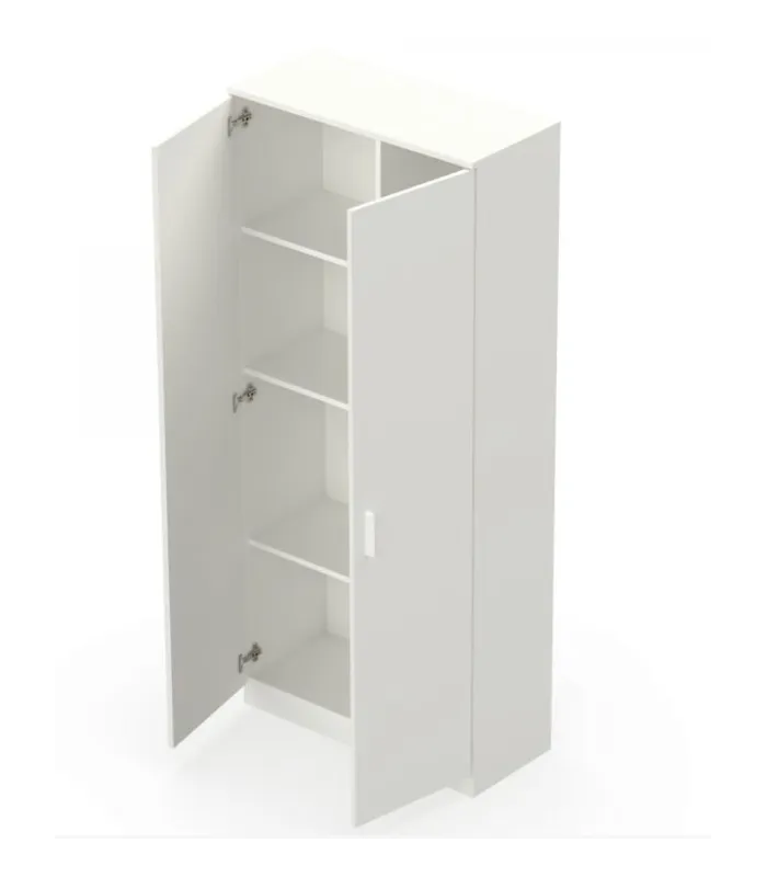 Armario multiuso Carles blanco 180x80x35 cm