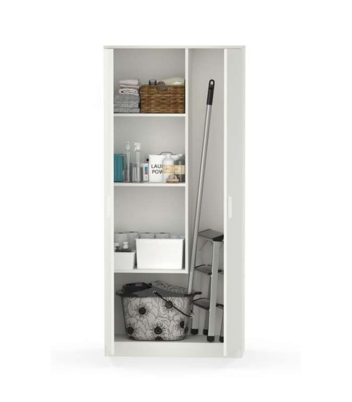 Multipurpose cabinet with broom cupboard various colors 180 cm (height) x 80cm (width) x 35 cm (depth)