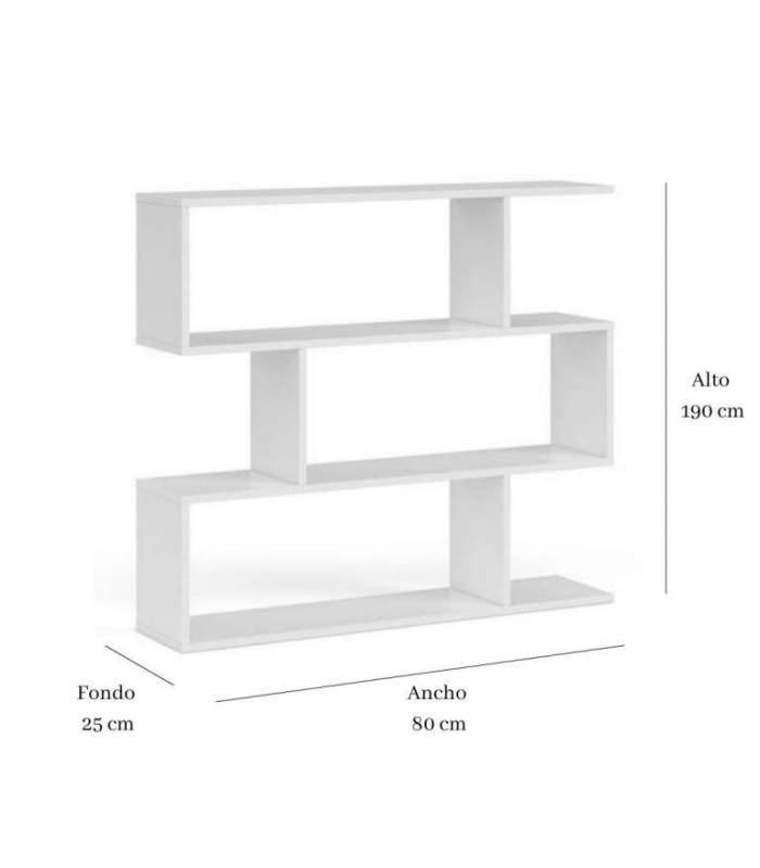 Prateleira baixa Ibros em branco 96 cm(altura)110 cm(largura)25