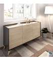 Sideboard salon Ness 3 doors two colors.