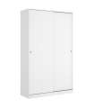 Roupeiro portas deslizantes Shine-branco Lupion 204 cm (alto) 120 cm (largura)50 cm (largo)