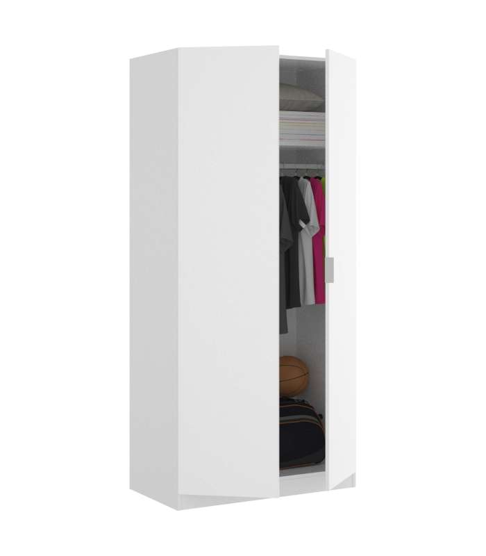 Wardrobe 2 folding doors 81 cm wide