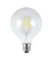 Ampoule LED 6W ampoule globe finition transparente 14 cm(hauteur)10 cm(largeur)10 cm(longueur)