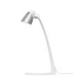 Lampe à led Flexo modèle Clase finition blanche/argentée 40 cm(hauteur)10 cm(largeur)19 cm(longueur)