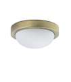 Gavia ceiling lamp leather finish 11 cm(height)26 cm(width)26 cm(length)