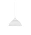 Lampe pendante finition blanche modèle Milo 33/100 cm(hauteur) 25 cm(largeur)25 cm(profondeur)