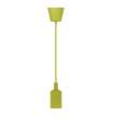 Pedal para lâmpada pendente modelo Eider pistachio 17 cm(altura) 9 cm(largura) 9 cm(profundidade)