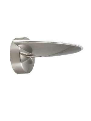 Aplique Nube níquel satin 10W LED para parede