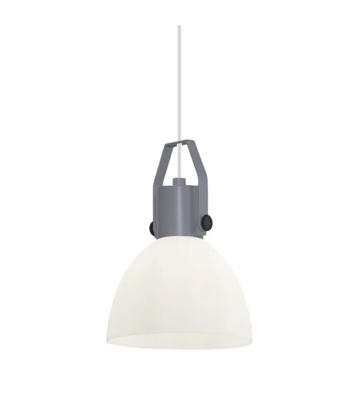 Colgante Aliso gris 1 luz 120x25 cm