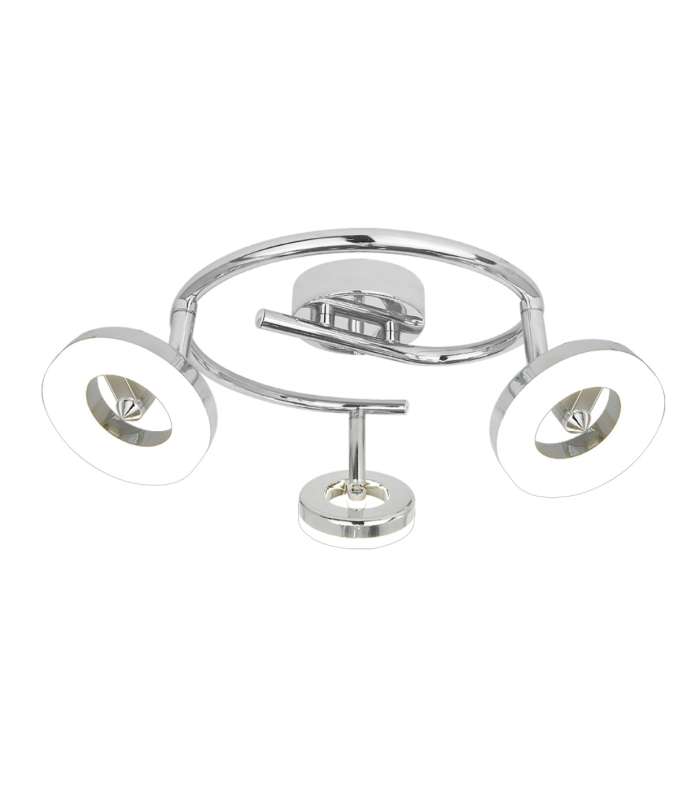 Cedro round 3 lights chrome finish 14 cm (height) 32 cm (width)