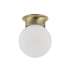 Primus leather ceiling light 19 cm(height) 14 cm(height) 14