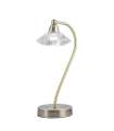 Lampe de table Marigold finition cuir 12 cm(largeur) 32 cm(hauteur) 16 cm(profondeur)....