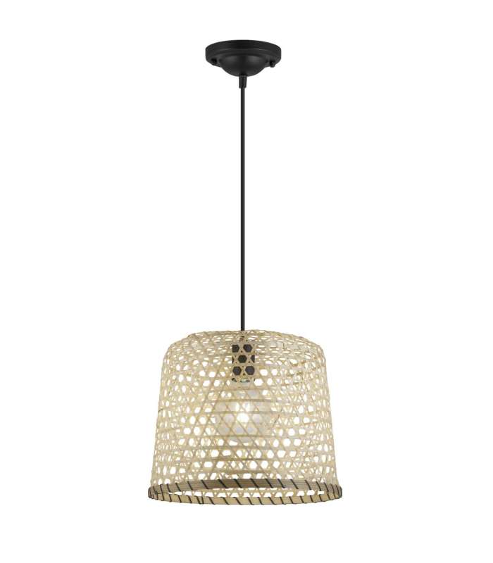 Pendant model Leo bamboo finish 35 cm(height) 31 cm(width) 31