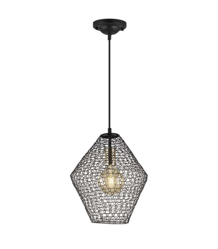 Odin model pendant black finish 40 cm(height) 27 cm(width) 27