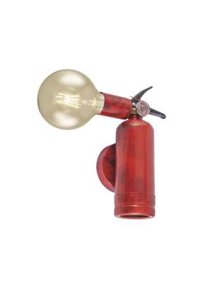 APLIQUE DYLAN ROJO 1 X 60W E-27