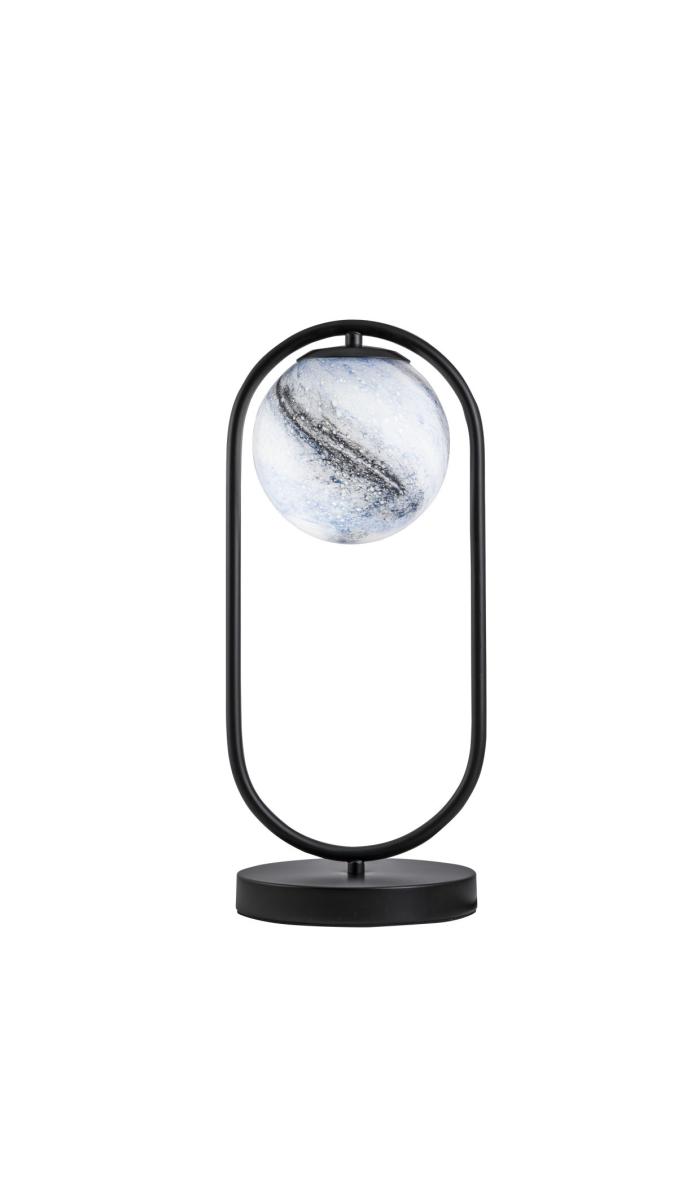 Elegância e estilo com o candeeiro de mesa Hortensia preto.