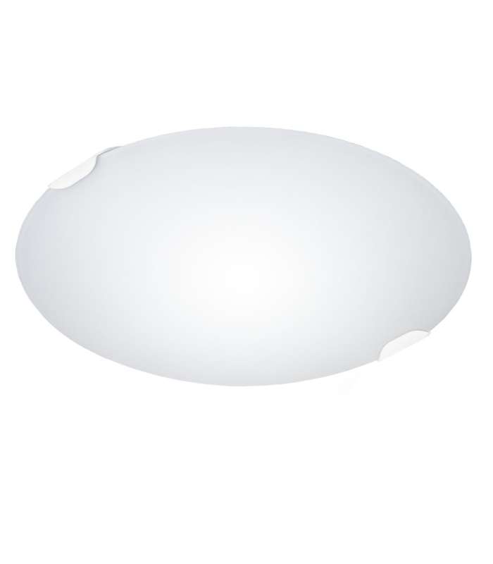 PLAFON CEILIN REDONDO BLANCO 3 X 60W E-27 -  40CM - Imagen 1