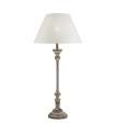 Laseu lampe de table d'angle avec finition bois 83cm(hauteur) 40cm(largeur)