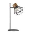 Lampe de table Antibes, finition noire 40cm (hauteur) 16cm (largeur) 25cm(longueur)