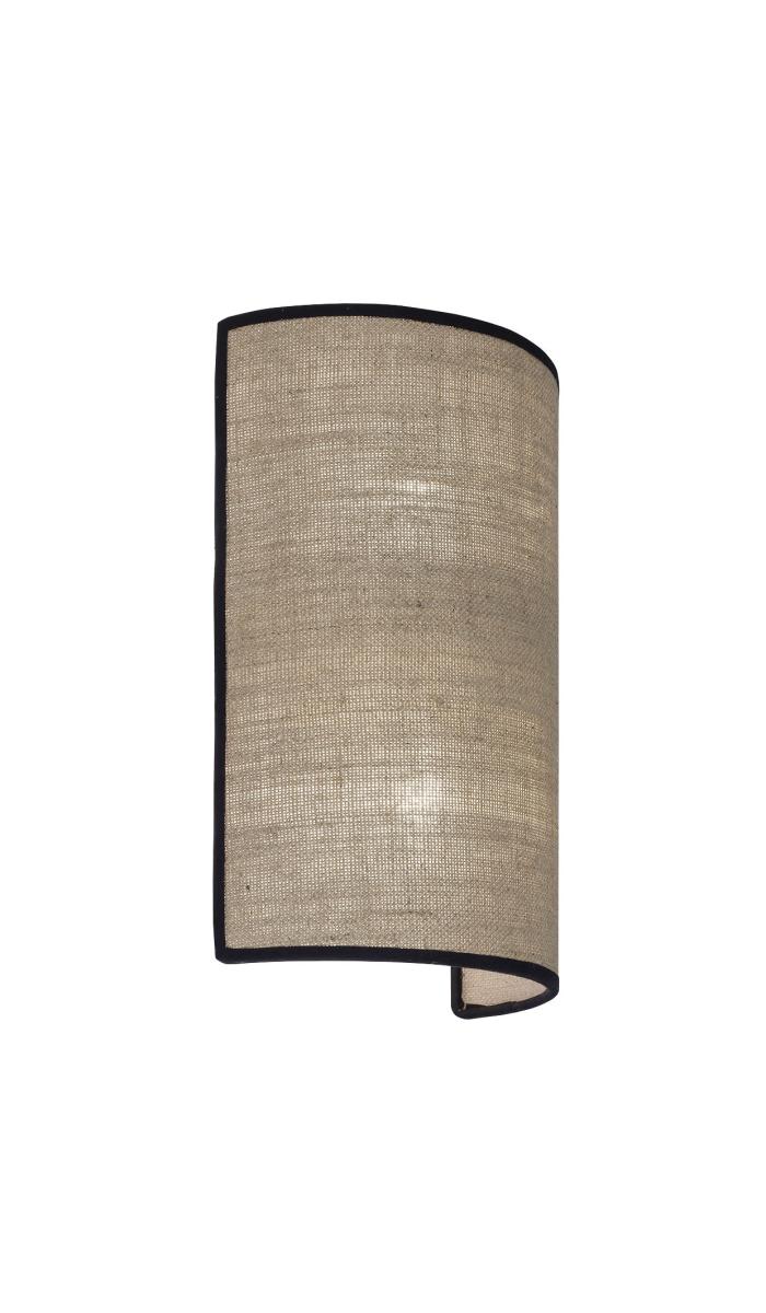 APLIQUE 2L DAFNE TOSTADO 2 X 60W E-27 - Imagen 1