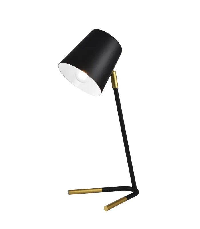 Flexo Dimas negro, ideal para estudiar y trabajar