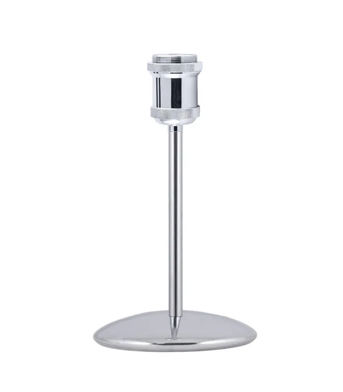 Lámpara de sobremesa Eduardo en acabado cromo