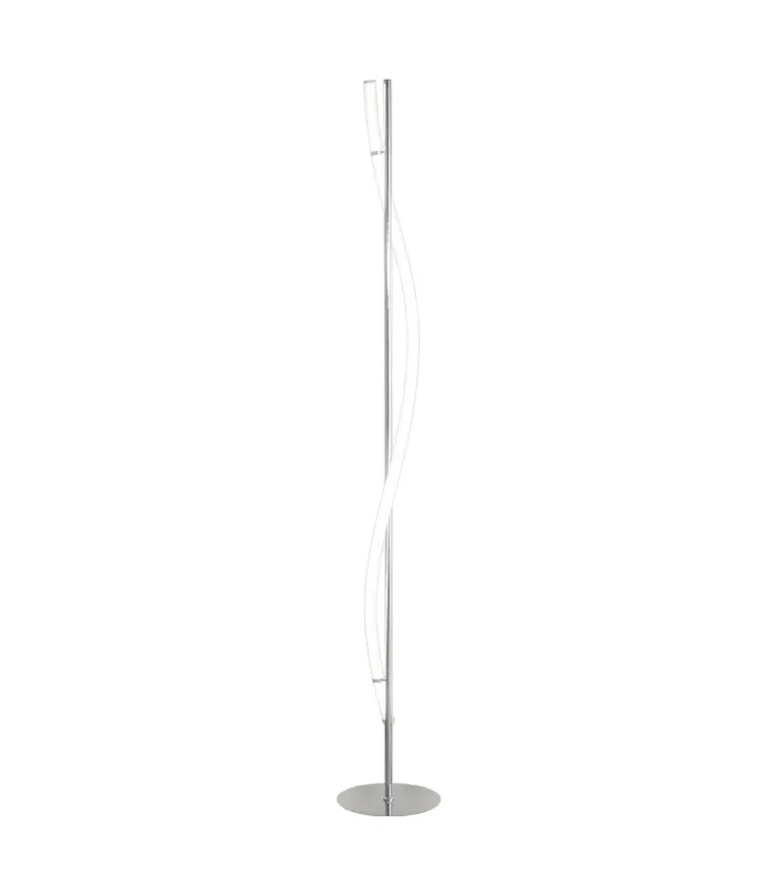 PIE SALON SERPIS CROMO LED 34W 3325LM 4000K - Imagen 1