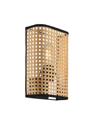 Aplique Oyster natural 25x16x11 cm, design moderno