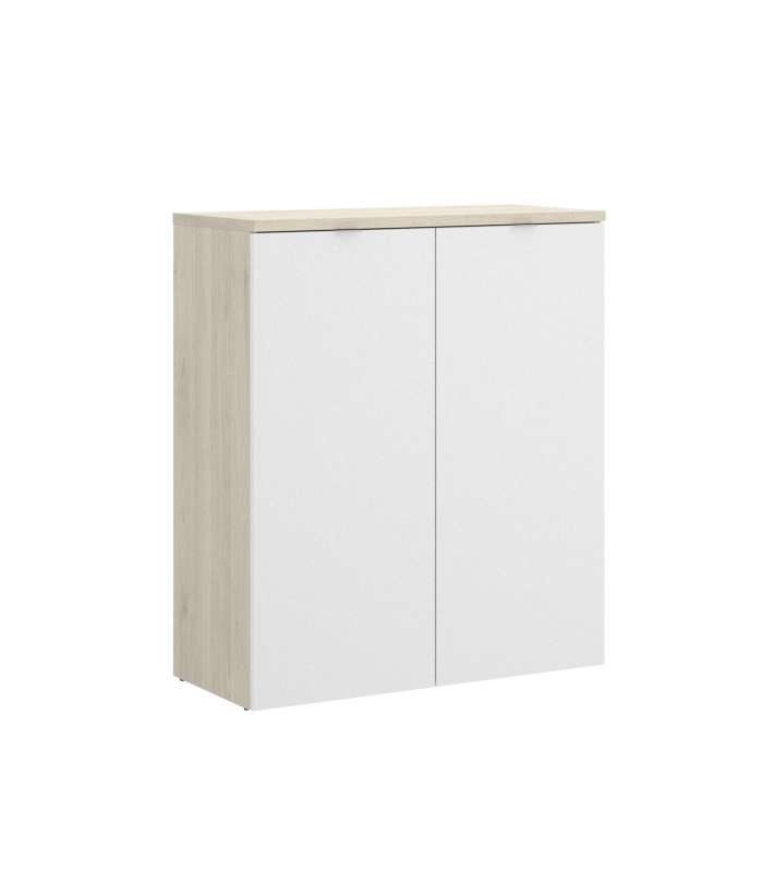 Santa Elena 2 portes battantes en finition blanc brillant 79 cm