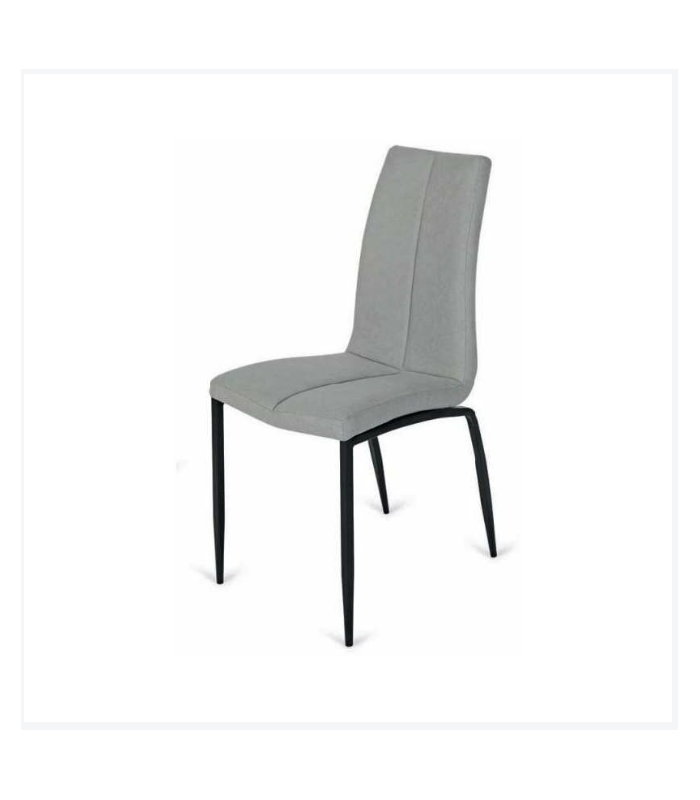 Lot de 4 chaises Ronda en beige ou gris. 91 cm (hauteur) 40 cm