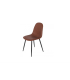 Lot de 4 chaises vintage Cordoba en simili-cuir 86cm(hauteur)