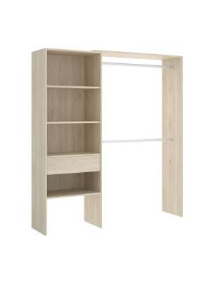 Siles dresser em carvalho natural para quarto