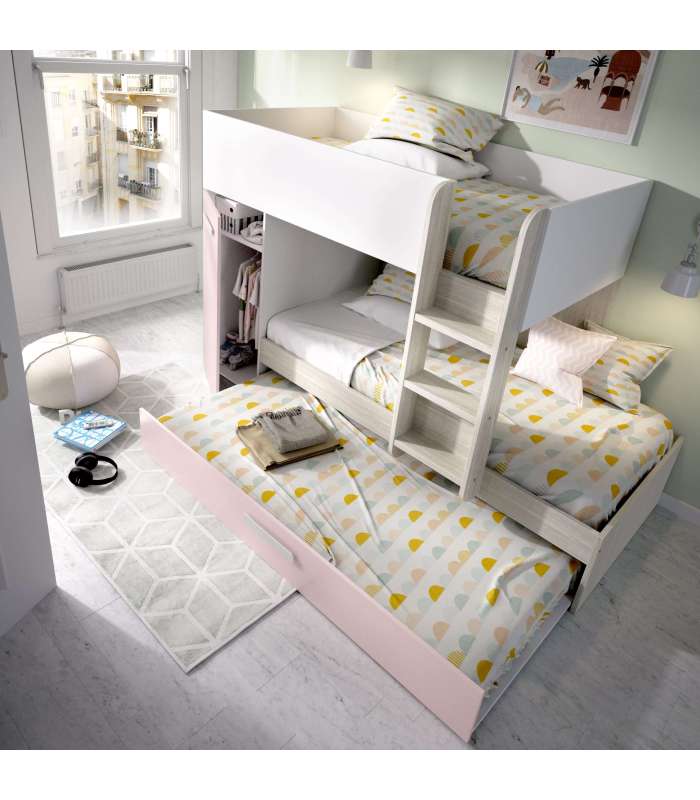 copy of Groe train bed set in various colors.